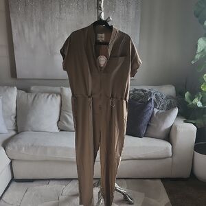 Umgee Tan Jumpsuit